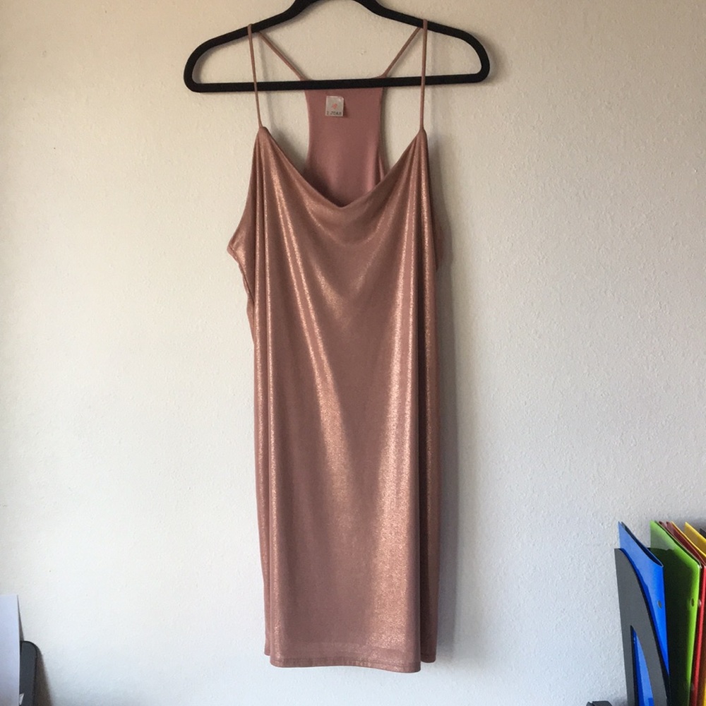 Shimmery Pink Dress